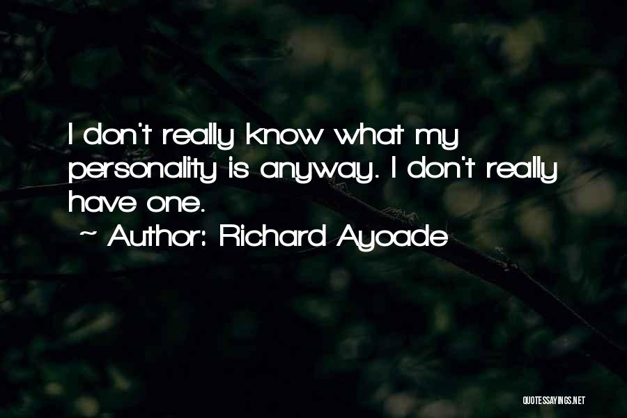 Richard Ayoade Quotes 1583569