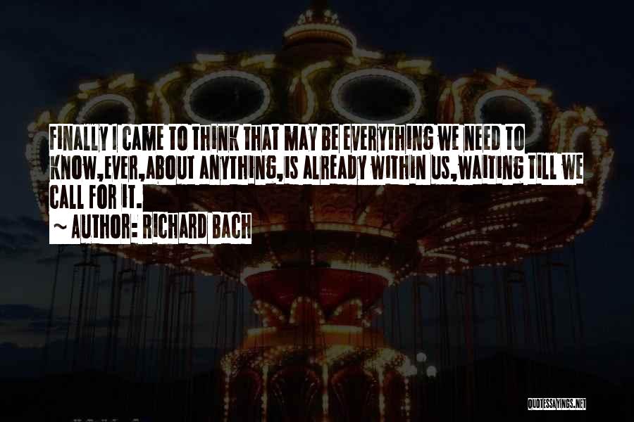 Richard Bach Quotes 1189373