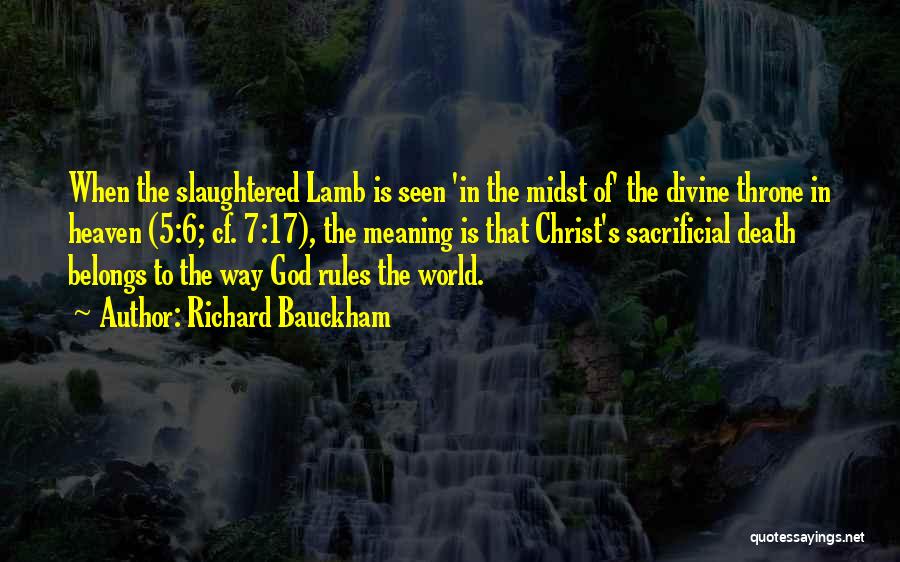 Richard Bauckham Quotes 1690694