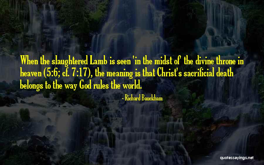 Richard Bauckham Quotes 1690694 Richard Bauckham Quotes 1690694
