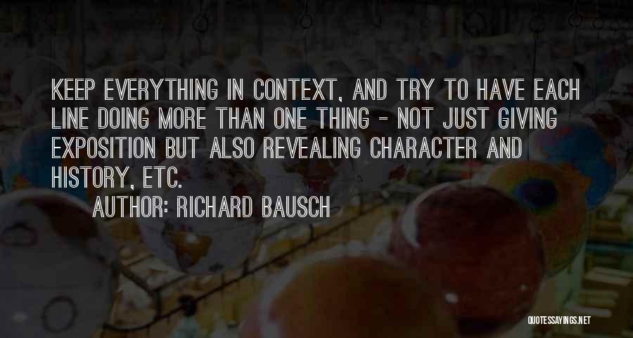 Richard Bausch Quotes 2112222