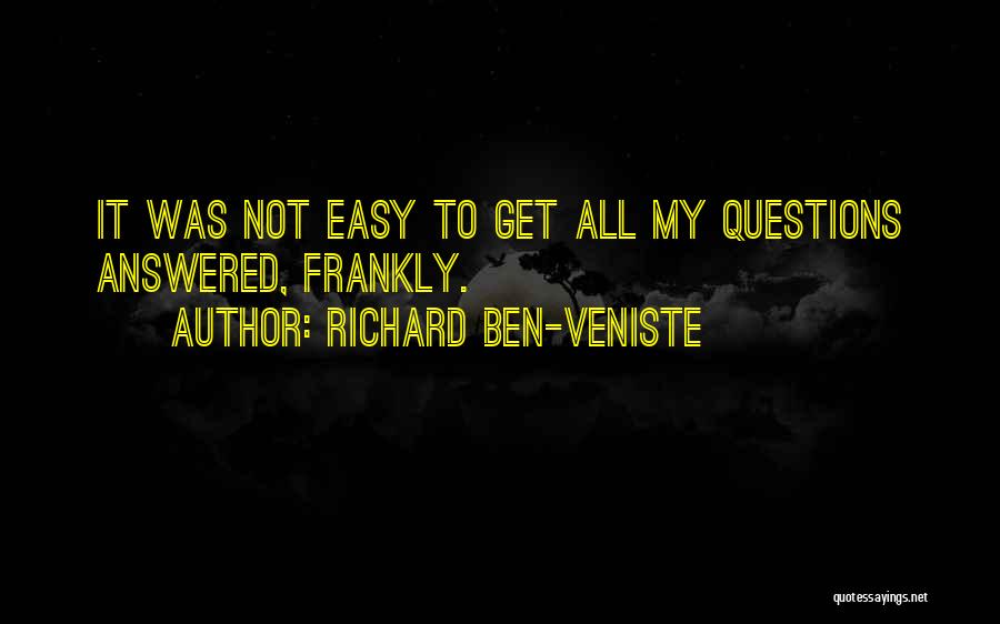 Richard Ben-Veniste Quotes 987718