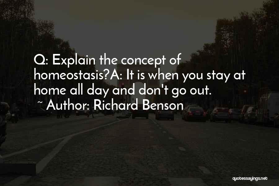 Richard Benson Quotes 1093217