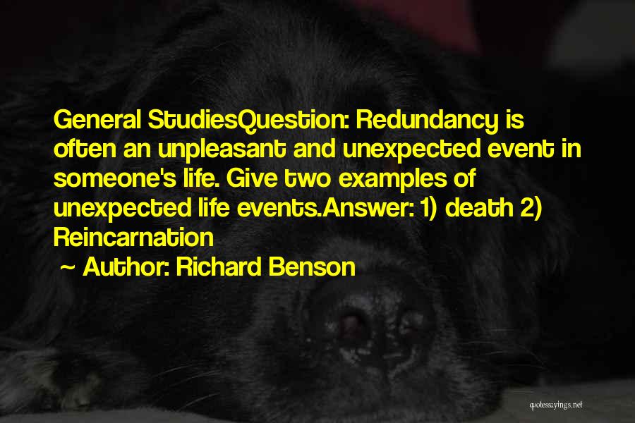 Richard Benson Quotes 246686 Richard Benson Quotes 246686