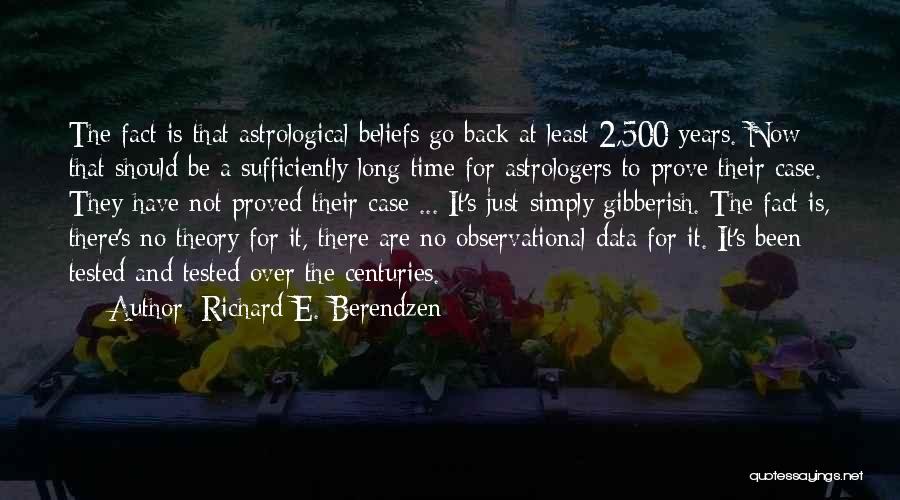 Richard Berendzen Quotes By Richard E. Berendzen