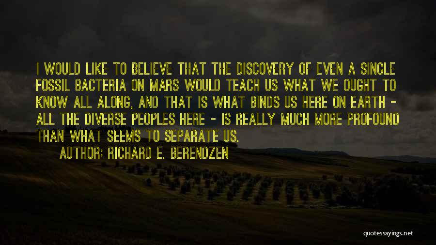 Richard Berendzen Quotes By Richard E. Berendzen