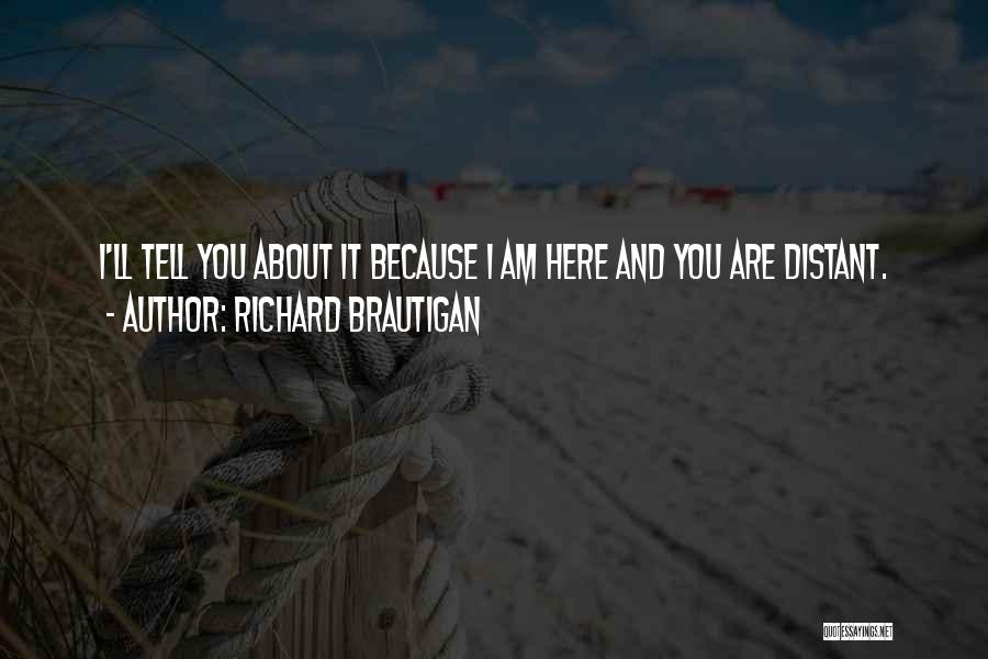 Richard Brautigan Quotes 1147679