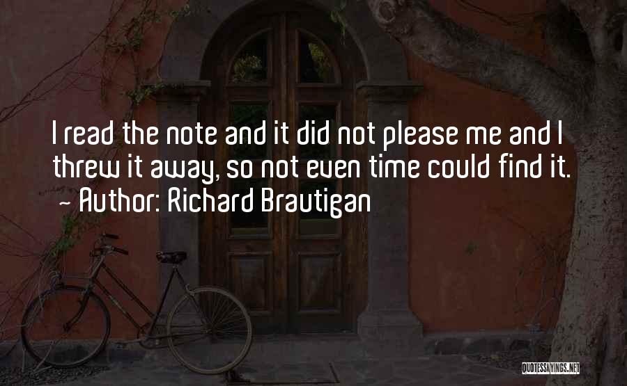 Richard Brautigan Quotes 1842739