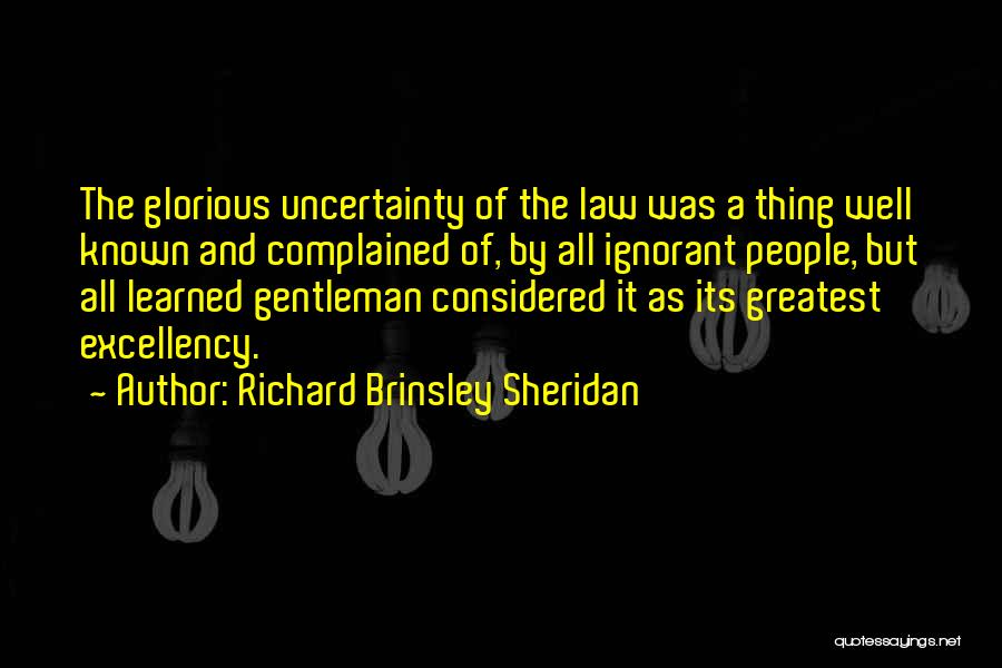 Richard Brinsley Sheridan Quotes 1768058