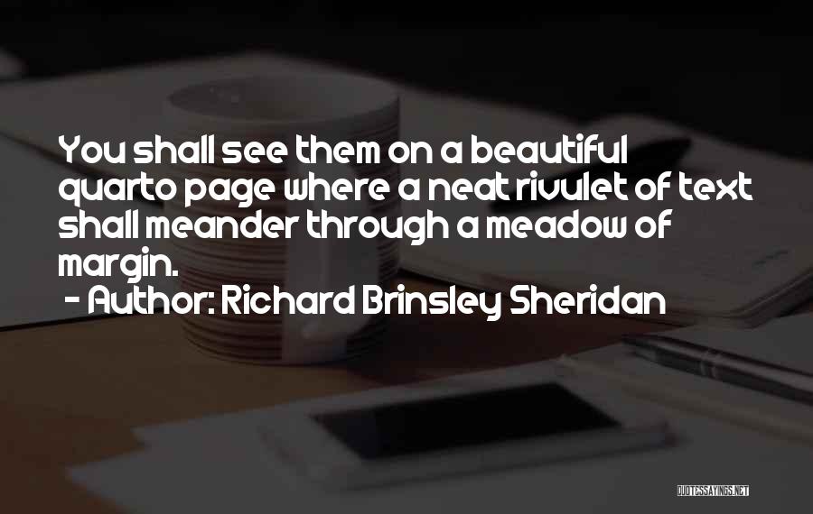 Richard Brinsley Sheridan Quotes 264591