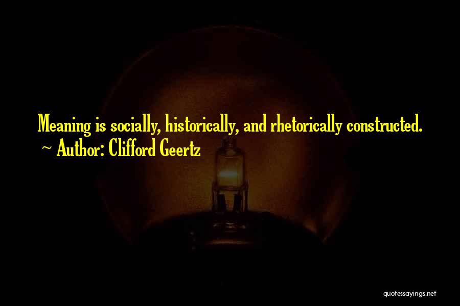 Richard Burbage Quotes By Clifford Geertz