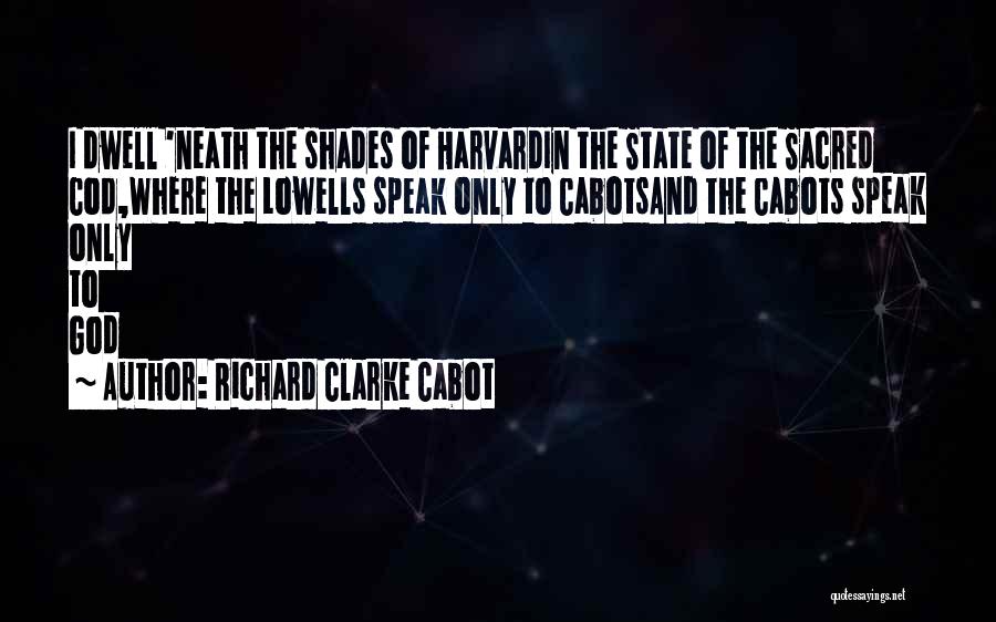 Richard Clarke Cabot Quotes 566429