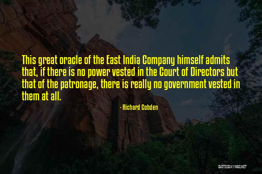 Richard Cobden Quotes 2127659