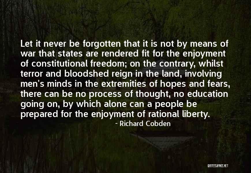 Richard Cobden Quotes 641038