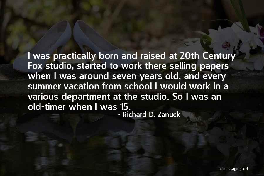 Richard D. Zanuck Quotes 954602 Richard D. Zanuck Quotes 954602
