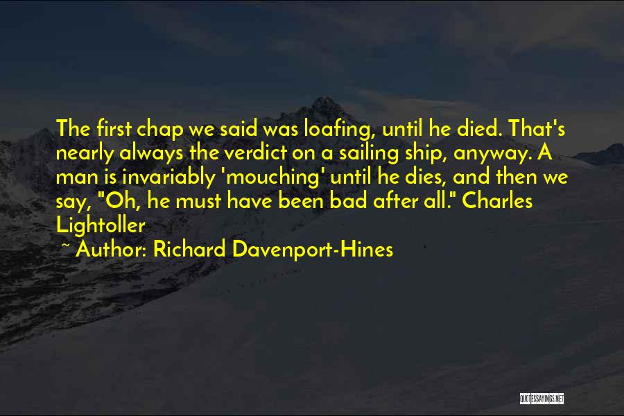 Richard Davenport-Hines Quotes 1539778