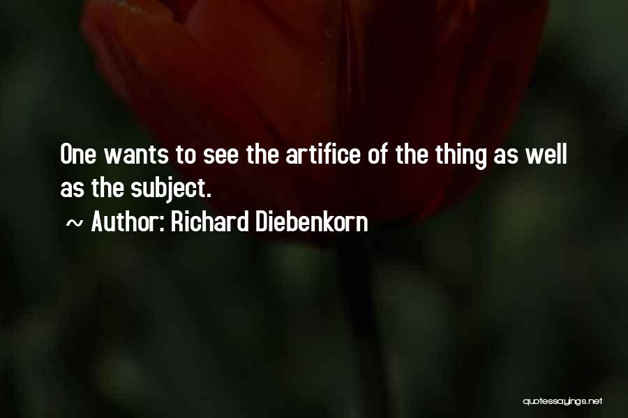 Richard Diebenkorn Quotes 1265903