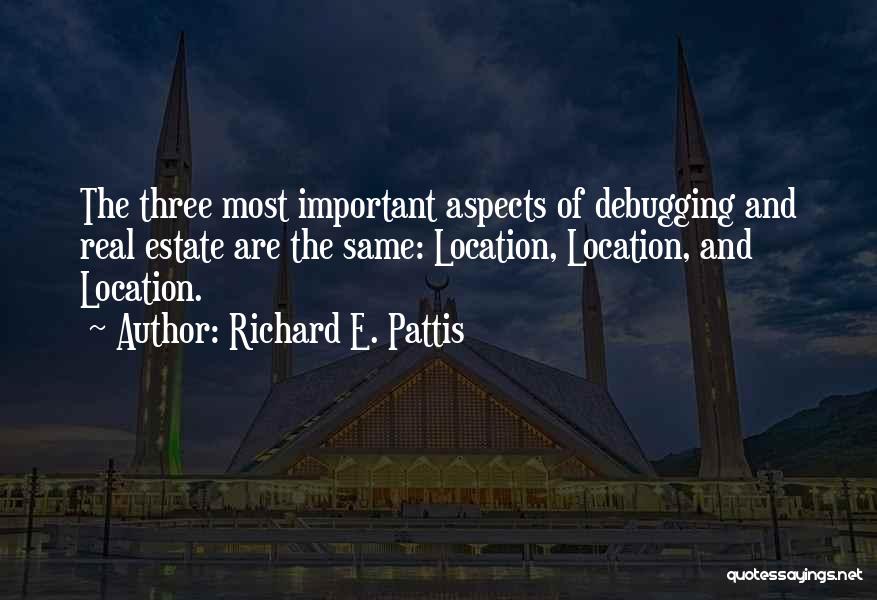 Richard E. Pattis Quotes 1445590