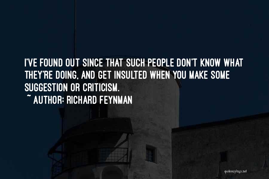 Richard Feynman Quotes 1475360