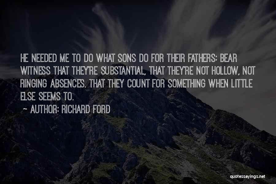 Richard Ford Quotes 384349