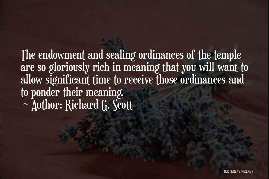 Richard G. Scott Quotes 1435939