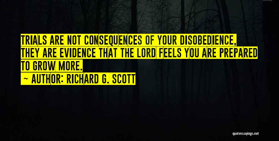 Richard G. Scott Quotes 542190
