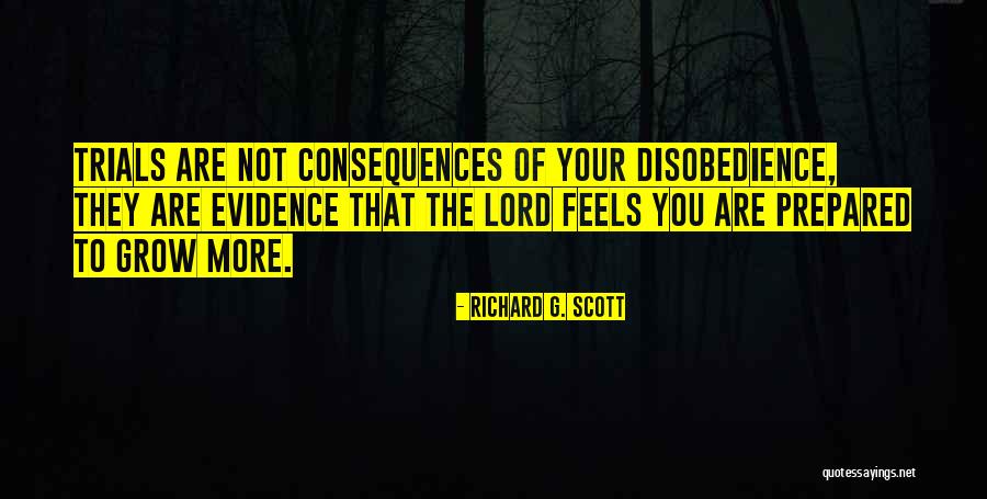 Richard G. Scott Quotes 542190