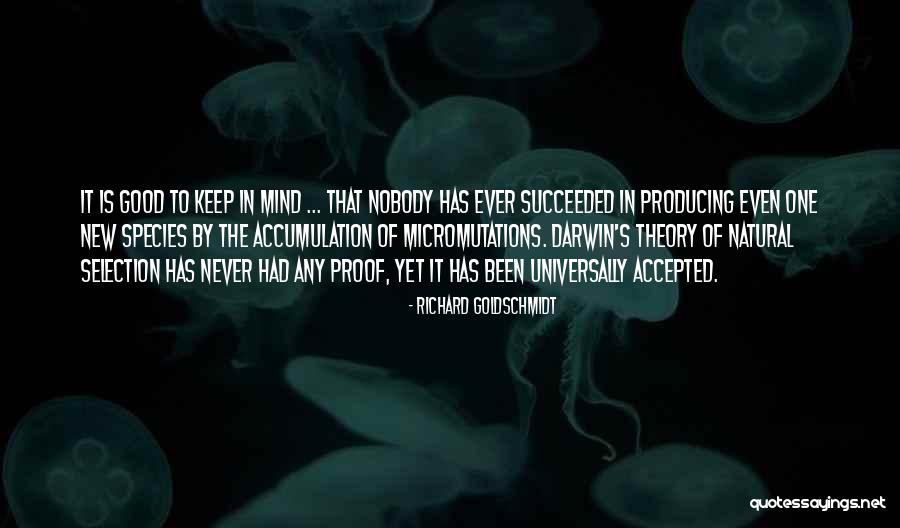 Richard Goldschmidt Quotes 190841 Richard Goldschmidt Quotes 190841