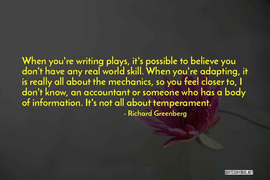 Richard Greenberg Quotes 1052486