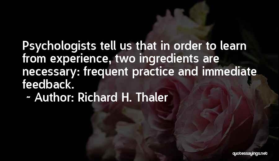 Richard H. Thaler Quotes 117525