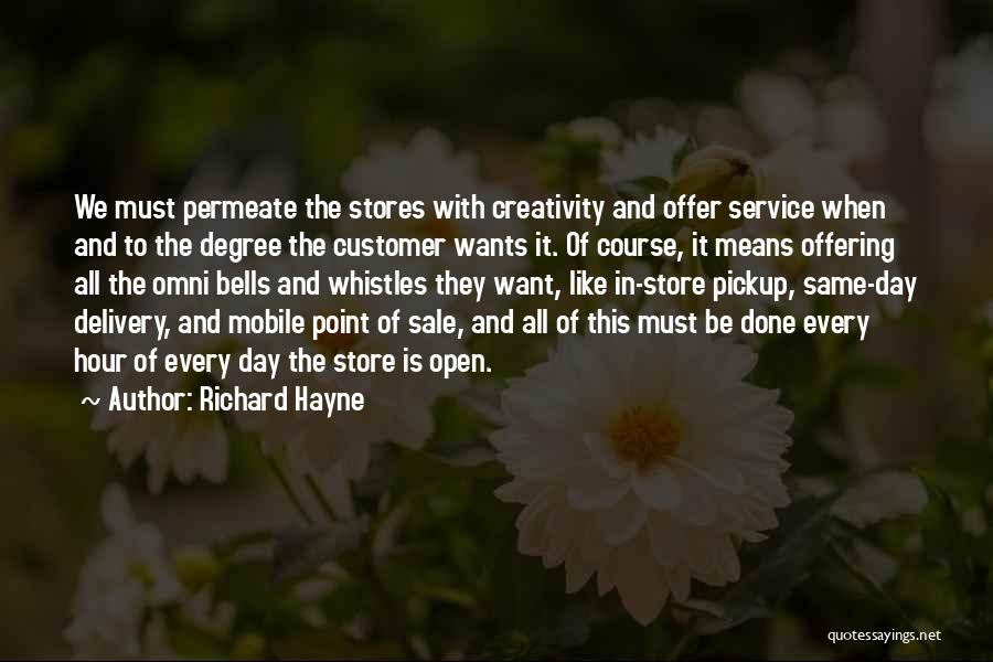 Richard Hayne Quotes 1725693