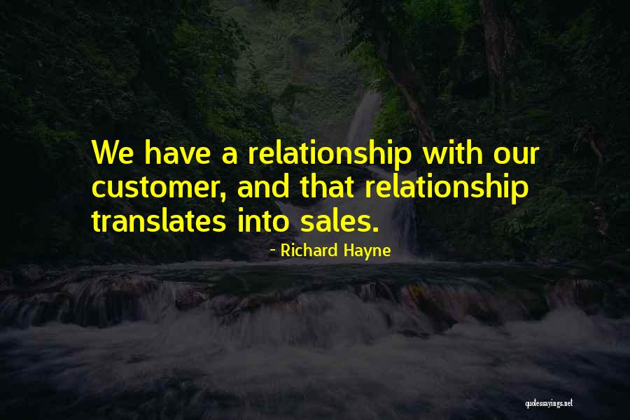 Richard Hayne Quotes 1878000