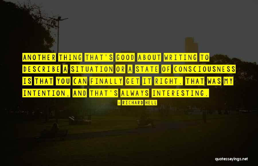 Richard Hell Quotes 1313217 Richard Hell Quotes 1313217