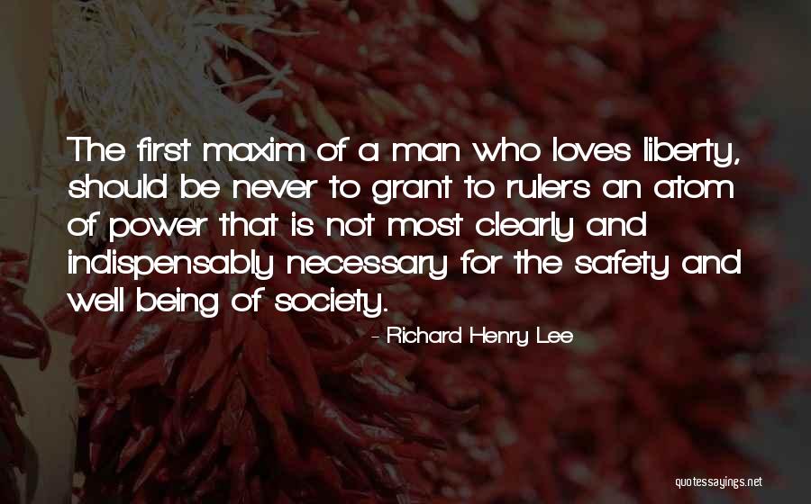 Richard Henry Lee Quotes 241226