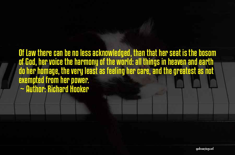 Richard Hooker Quotes 1015760