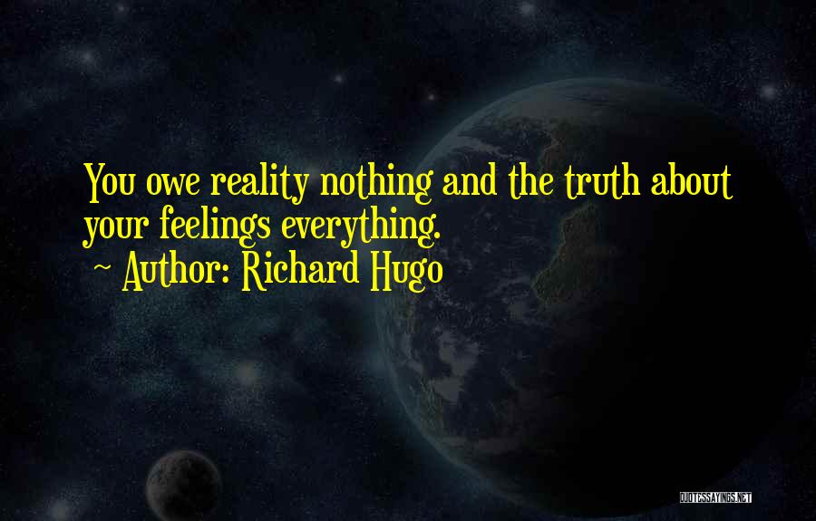 Richard Hugo Quotes 289488