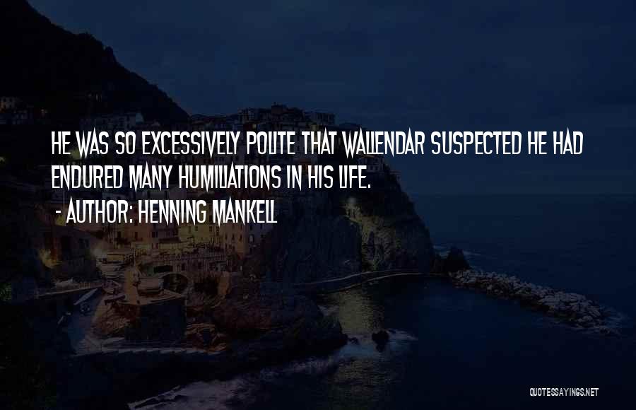 Richard Iii Boar Quotes By Henning Mankell