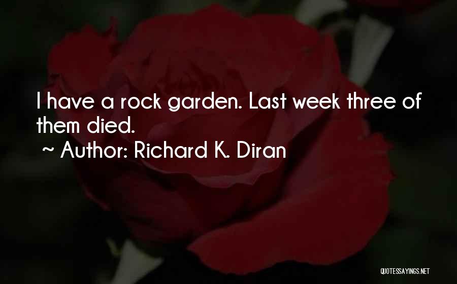 Richard K. Diran Quotes 1721760