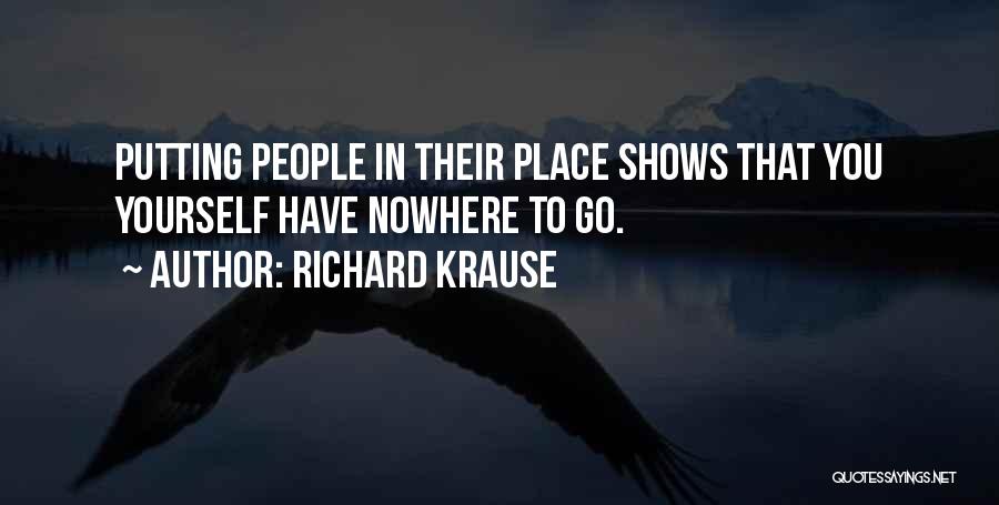 Richard Krause Quotes 2033068