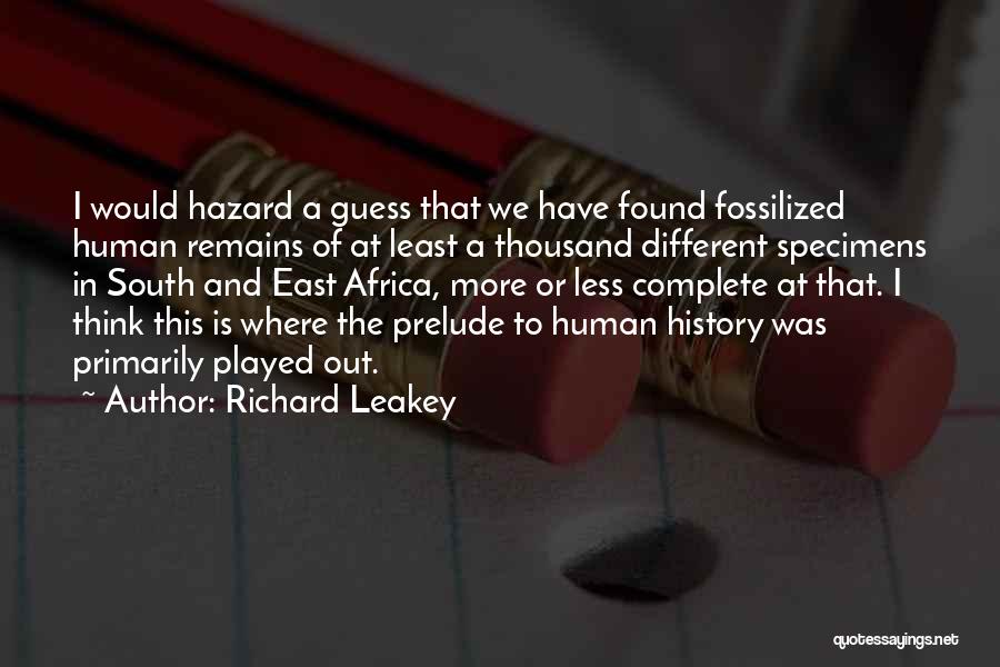 Richard Leakey Quotes 2171993