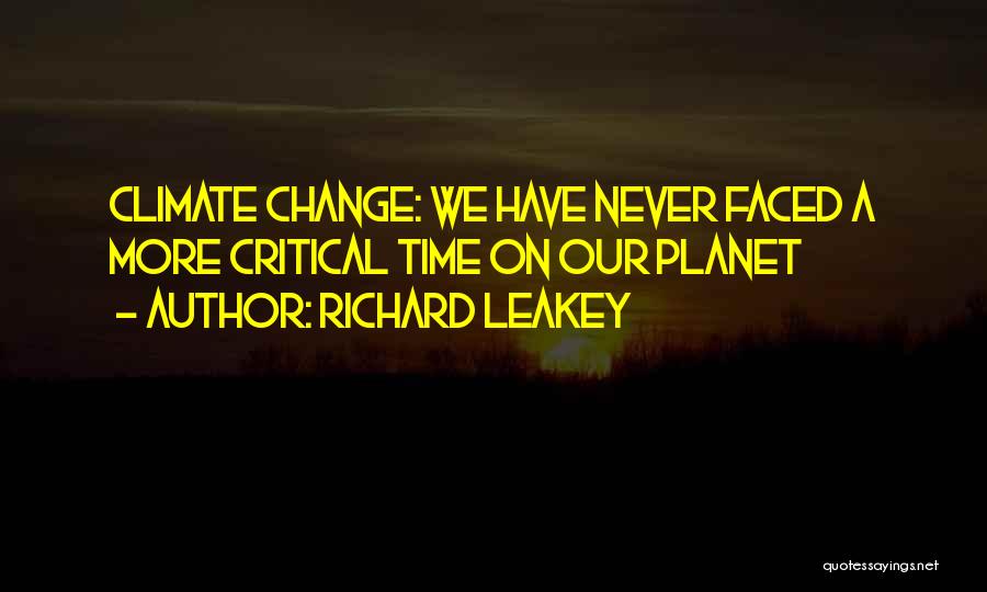 Richard Leakey Quotes 329134