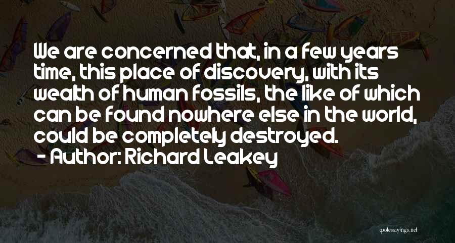 Richard Leakey Quotes 859815