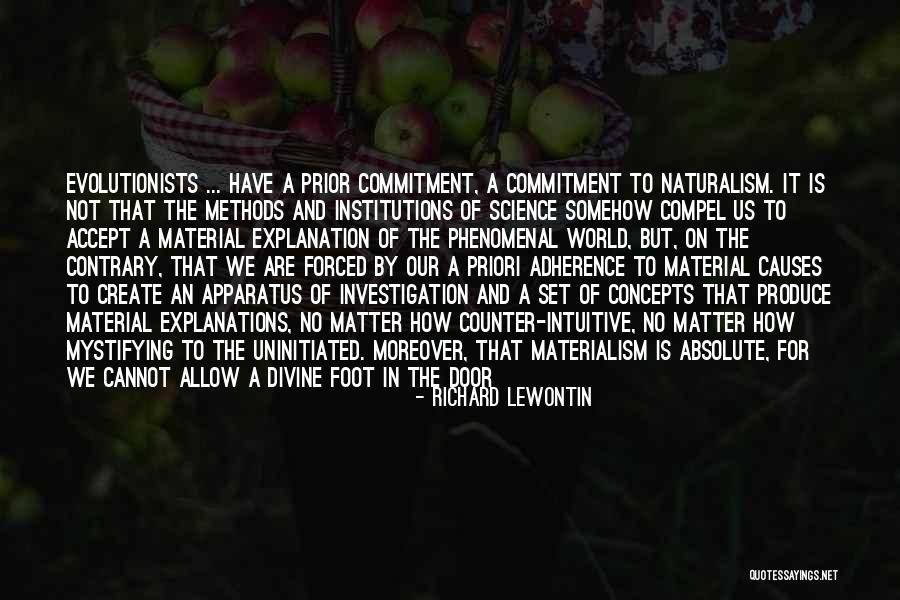 Richard Lewontin Quotes 406281 Richard Lewontin Quotes 406281