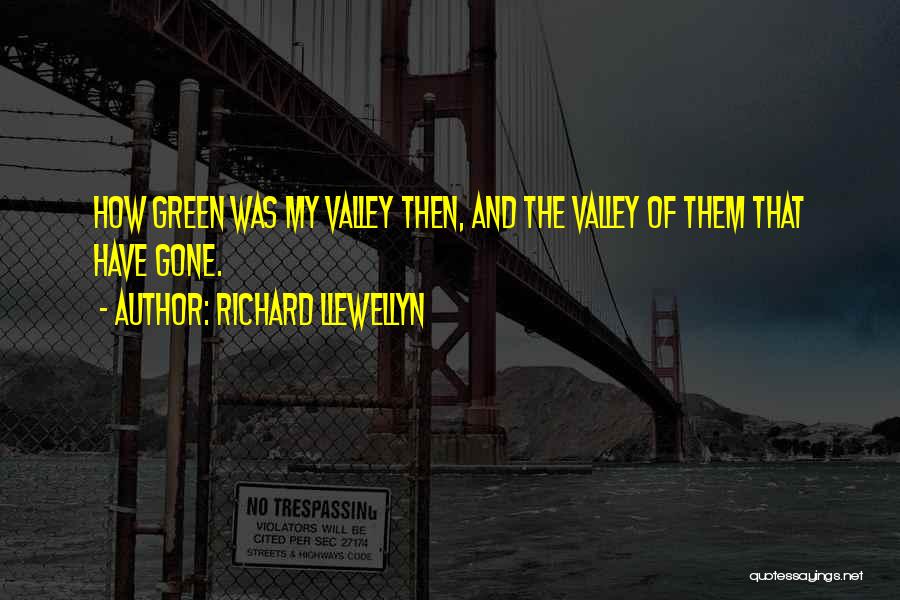 Richard Llewellyn Quotes 1802931