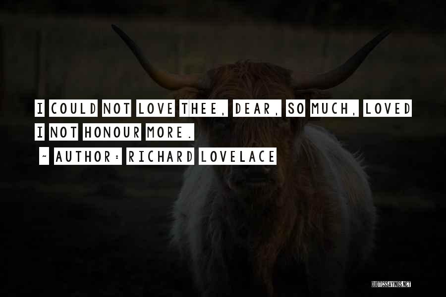 Richard Lovelace Quotes 474544