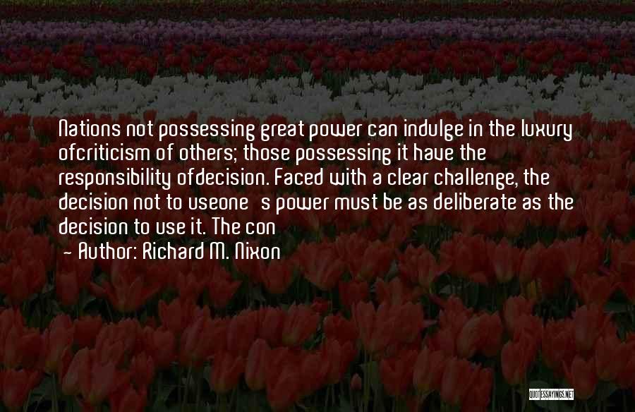Richard M. Nixon Quotes 867328
