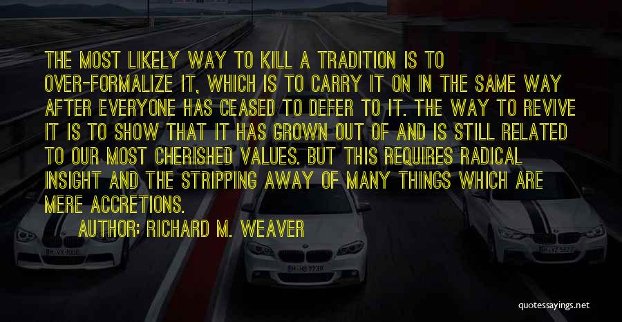 Richard M. Weaver Quotes 363505