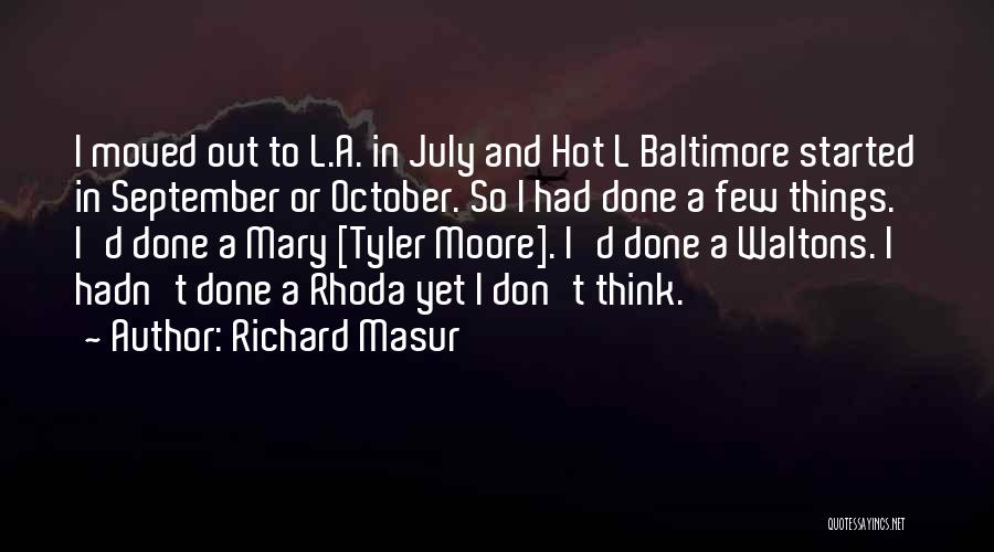 Richard Masur Quotes 1493942