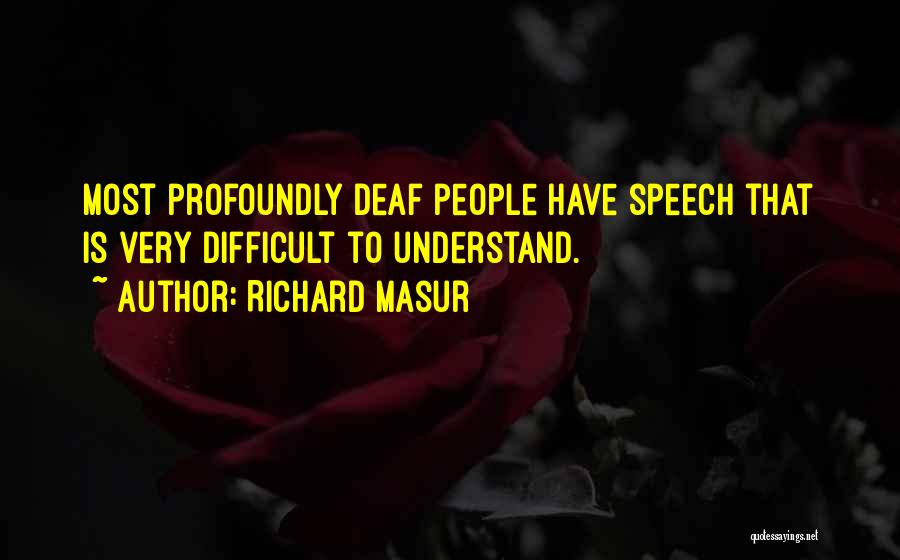 Richard Masur Quotes 157317