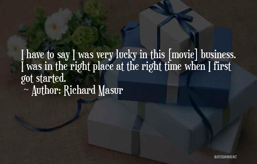 Richard Masur Quotes 523514